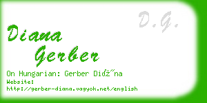 diana gerber business card